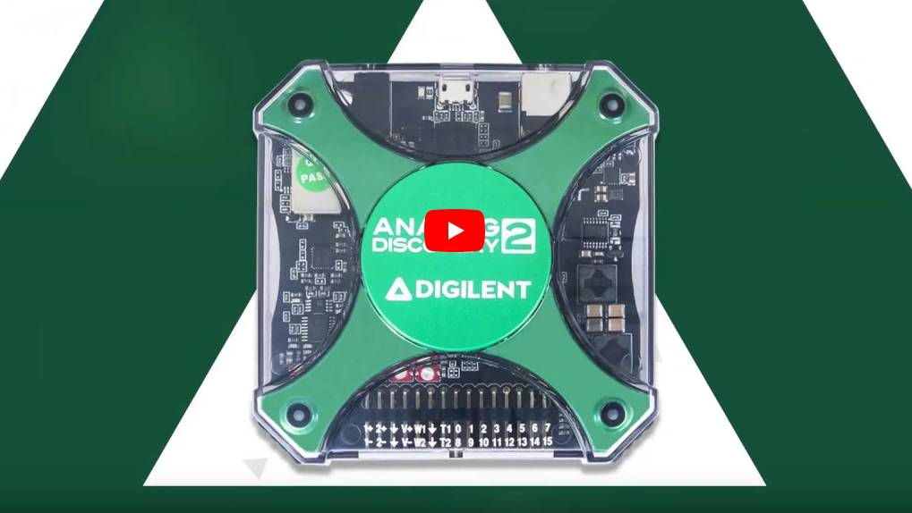 Analog Discovery 2 &ndash; Wielofunkcyjna przystawka pomiarowa do komputera (USB)